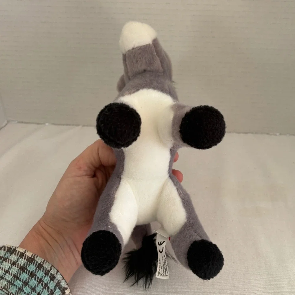 Douglas Cuddle‎ Toys Grey Donkey Plush Standing Stuffed Animal 4059 Grey 9 inch